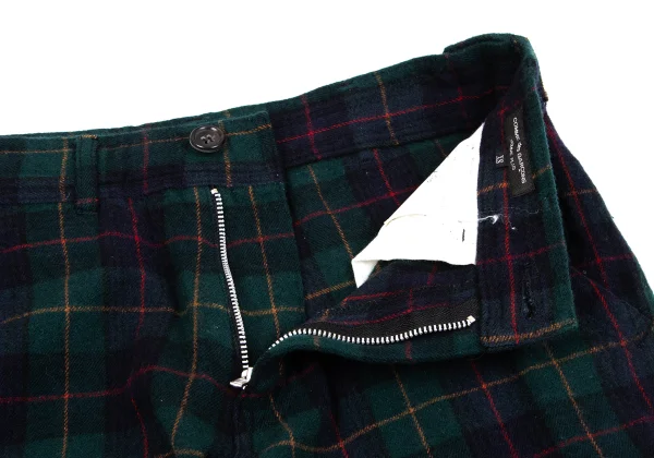 COMME des GARCONS HOMME PLUS Wool Nylon Checked Pants K-164312_004