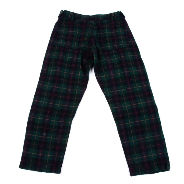 COMME des GARCONS HOMME PLUS Wool Nylon Checked Pants K-164312_009