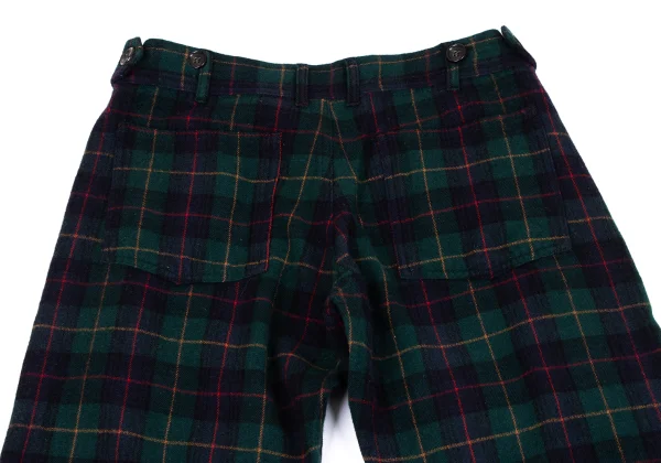 COMME des GARCONS HOMME PLUS Wool Nylon Checked Pants K-164312_010