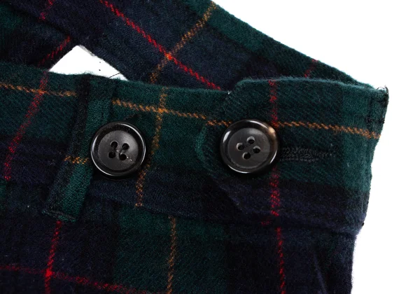 COMME des GARCONS HOMME PLUS Wool Nylon Checked Pants K-164312_011