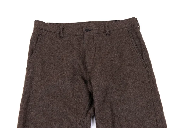 COMME des GARCONS HOMME PLUS Felt Wool Nylon Pants K-164314_002