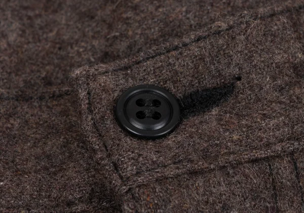 COMME des GARCONS HOMME PLUS Felt Wool Nylon Pants K-164314_003