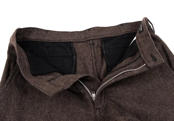 COMME des GARCONS HOMME PLUS Felt Wool Nylon Pants K-164314_005