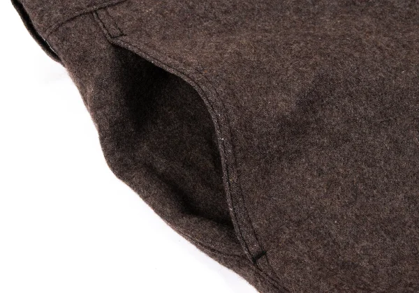 COMME des GARCONS HOMME PLUS Felt Wool Nylon Pants K-164314_006