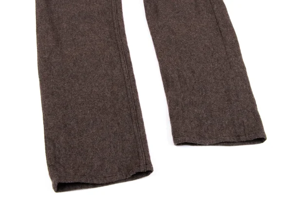 COMME des GARCONS HOMME PLUS Felt Wool Nylon Pants K-164314_007