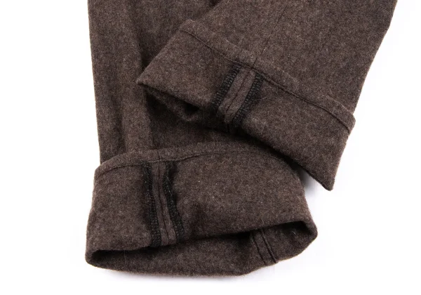 COMME des GARCONS HOMME PLUS Felt Wool Nylon Pants K-164314_008