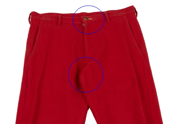 COMME des GARCONS HOMME PLUS Wool Nylon Tapered Pants K-164315_002