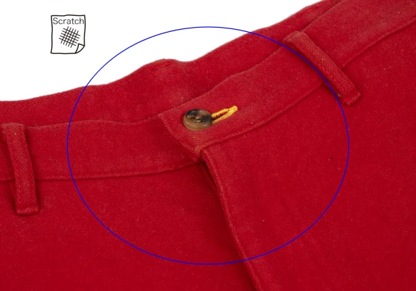 COMME des GARCONS HOMME PLUS Wool Nylon Tapered Pants K-164315_003