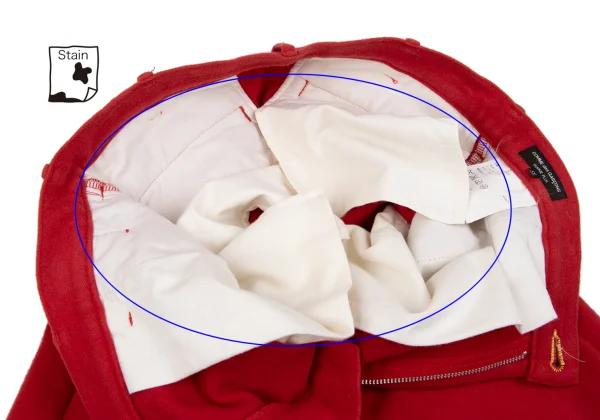 COMME des GARCONS HOMME PLUS Wool Nylon Tapered Pants K-164315_010