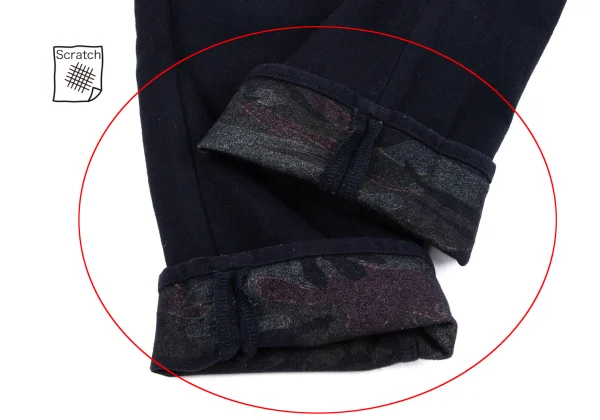 COMME des GARCONS HOMME PLUS Tiger Camo Wool Nylon Pants K-164316_010