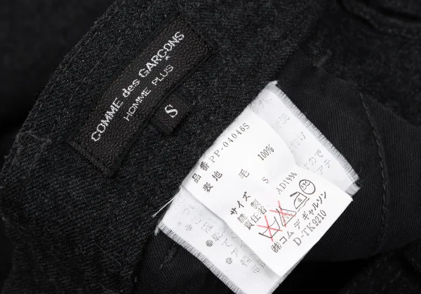 COMME des GARCONS HOMME PLUS Wool Tapered Pants K-164319_015
