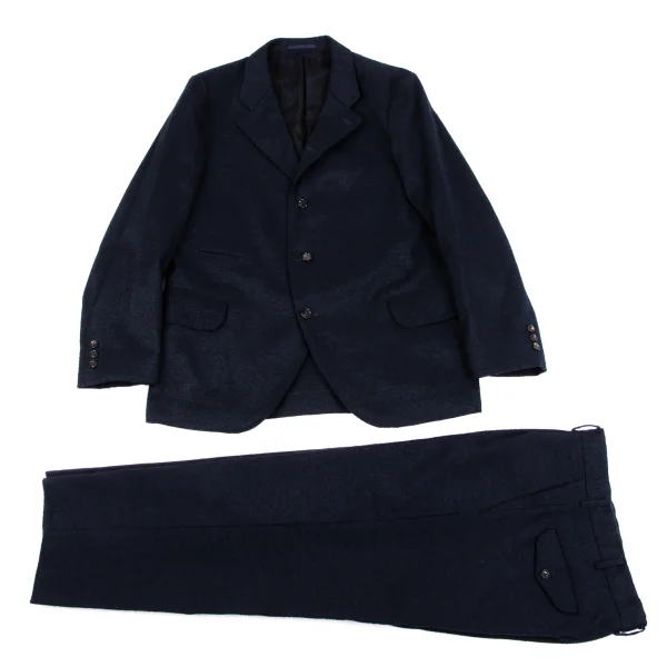 COMME des GARCONS HOMME PLUS Poly Pile Tuck Pants K-164322_015