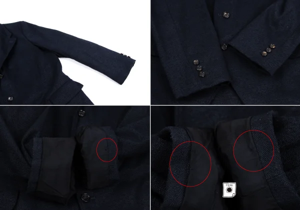 COMME des GARCONS HOMME PLUS Poly Pilling Jacket & Pants K-164323_006