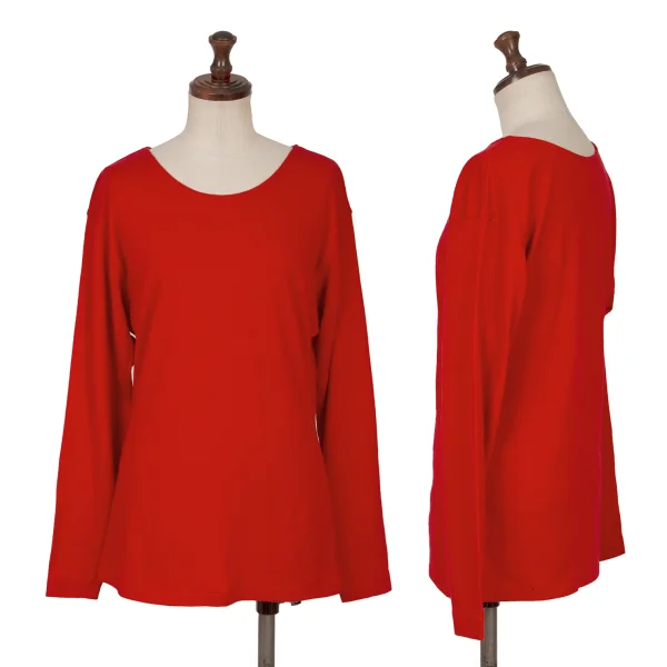 KENZO Wool T-shirt Red M K-164324_001