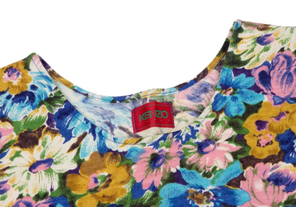KENZO Wool Floral Printed T-shirt K-164325_004