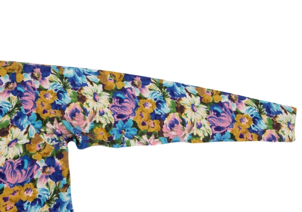 KENZO Wool Floral Printed T-shirt K-164325_005