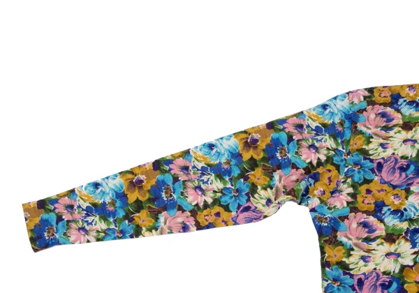 KENZO Wool Floral Printed T-shirt K-164325_006