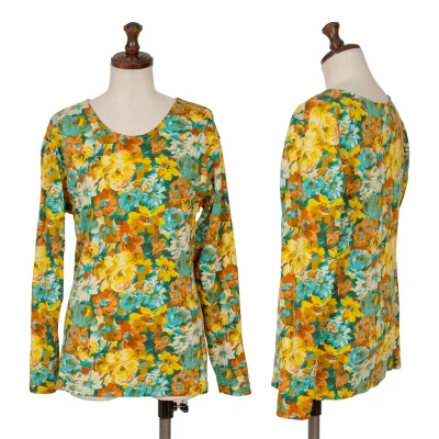 KENZO Wool Floral Printed