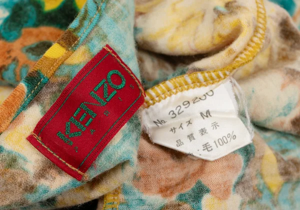 KENZO Wool Floral Printed K-164326_015