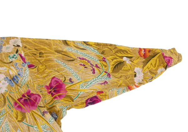 KENZO Botanical Printed Collarless Blouse K-164328_005