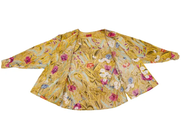 KENZO Botanical Printed Collarless Blouse K-164328_009