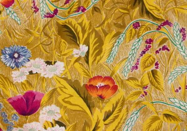 KENZO Botanical Printed Collarless Blouse K-164328_011