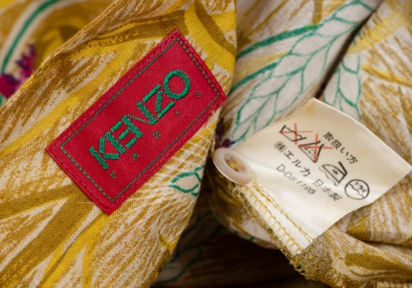 KENZO Botanical Printed Collarless Blouse K-164328_013