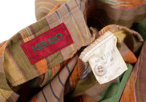 KENZO Cotton Multi-stripe Cord Jacket K-164329_015