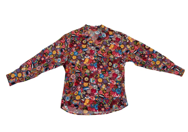 KENZO Circle Graphic Open Collar Shirt K-164332_002