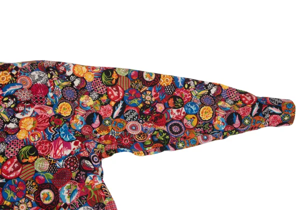 KENZO Circle Graphic Open Collar Shirt K-164332_006