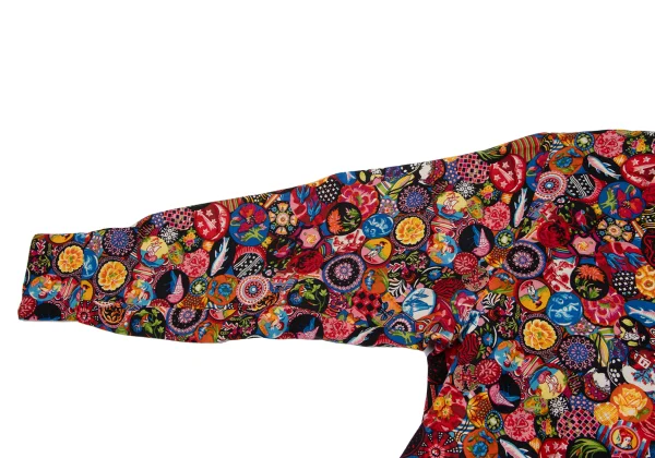 KENZO Circle Graphic Open Collar Shirt K-164332_007