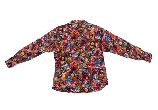 KENZO Circle Graphic Open Collar Shirt K-164332_011