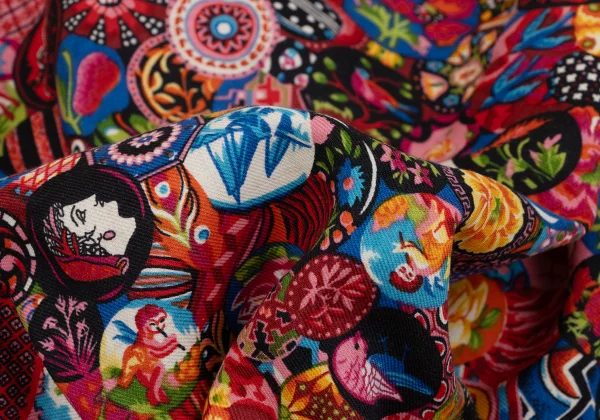 KENZO Circle Graphic Open Collar Shirt K-164332_013