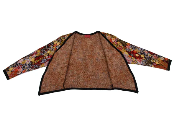 KENZO Floral Jacquard Knit Cardigan K-164334_009