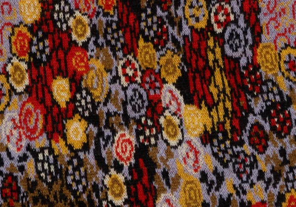 KENZO Floral Jacquard Knit Cardigan K-164334_011