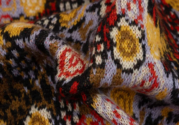 KENZO Floral Jacquard Knit Cardigan K-164334_012