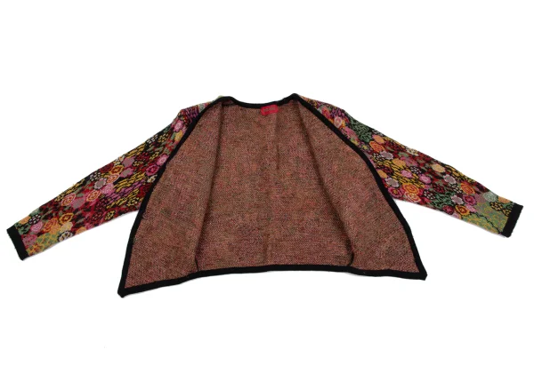 KENZO Floral Jacquard Knit Cardigan K-164335_009