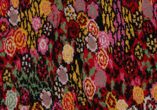 KENZO Floral Jacquard Knit Cardigan K-164335_011