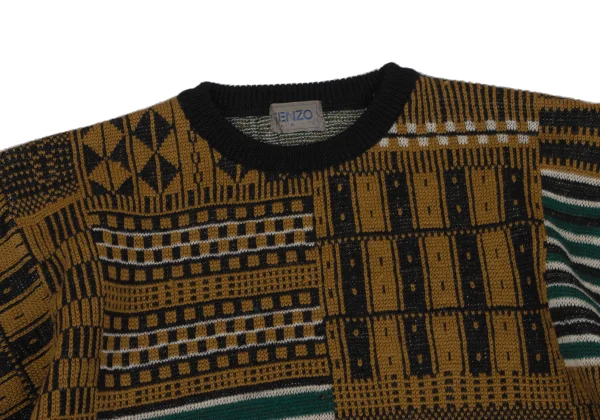 KENZO Geometric Jacquard Knit K-164339_002