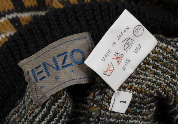 KENZO Geometric Jacquard Knit K-164339_015