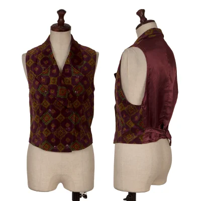 KENZO Cotton Moleskin Vest