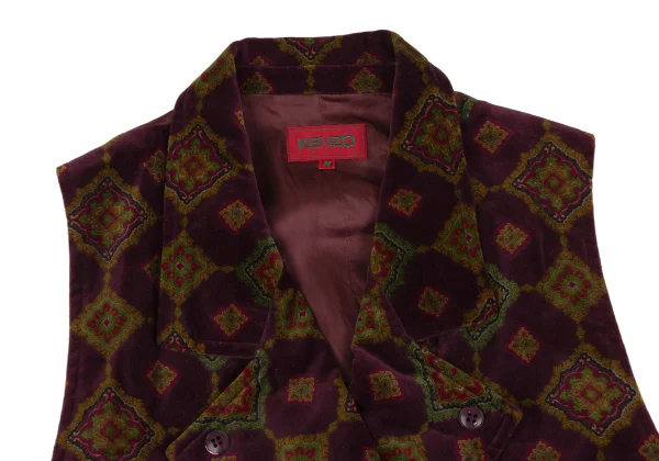 KENZO Cotton Moleskin Vest K-164340_003