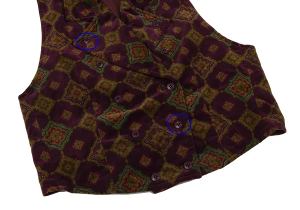 KENZO Cotton Moleskin Vest K-164340_005