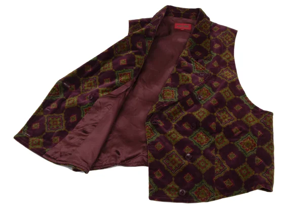 KENZO Cotton Moleskin Vest K-164340_008