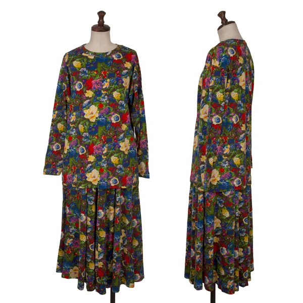 KENZO Floral Print Top K-164341_013