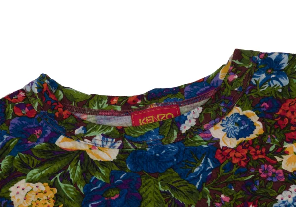 KENZO Floral Print Top & Skirt K-164343_005