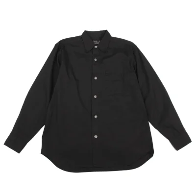 agnes.b homme Cotton Floral Button Long Sleeve Shirt