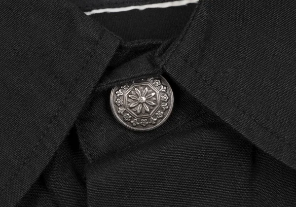 agnes.b homme Cotton Floral Button Long Sleeve Shirt K-164344_003