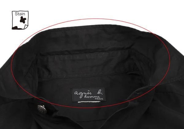 agnes.b homme Cotton Floral Button Long Sleeve Shirt K-164344_004