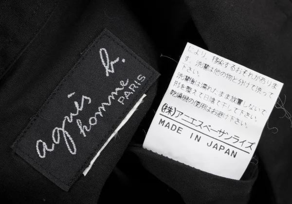 agnes.b homme Cotton Floral Button Long Sleeve Shirt K-164344_013